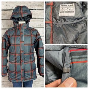 A9 Columbia Gray Ski Jacket Lg